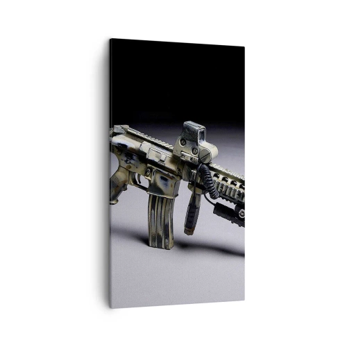 Bild auf Leinwand - Leinwandbild - Immer bedrohlich - 45x80 cm