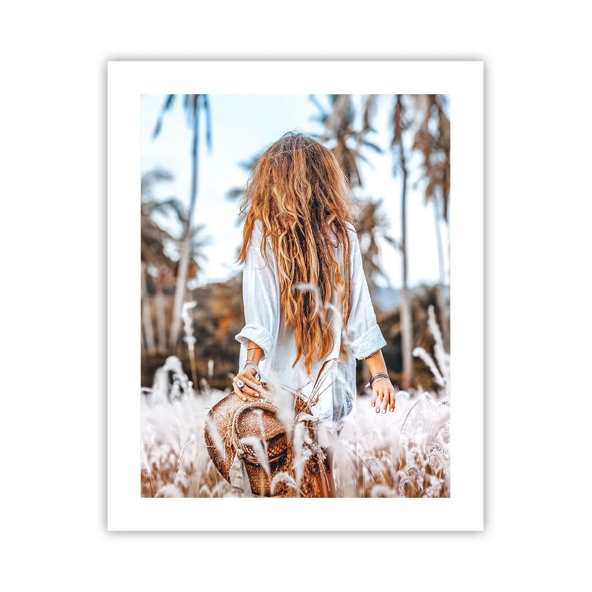 Poster - Geboren aus Grasflaum - 40x50 cm