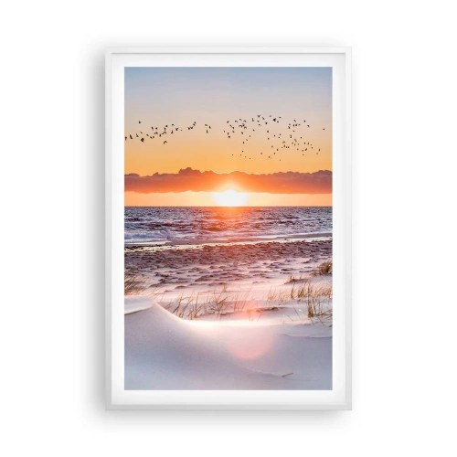 Poster in einem weißen Rahmen - Horizontale Landschaft - 61x91 cm