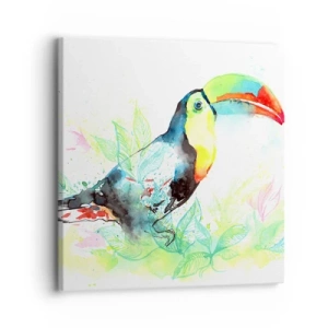 Bild auf Leinwand - Leinwandbild - So bunt wie Südamerika - 30x30 cm