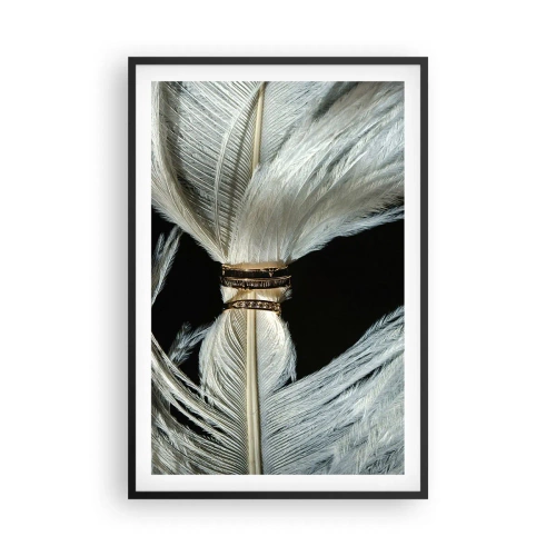 Poster in einem schwarzem Rahmen - ... und ich werde dich nicht verlassen ... - 61x91 cm