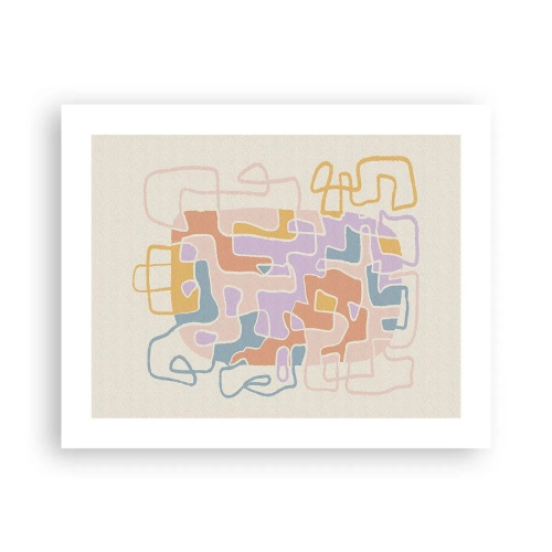 Poster - Labyrinth – ein freudiges Abenteuer - 50x40 cm