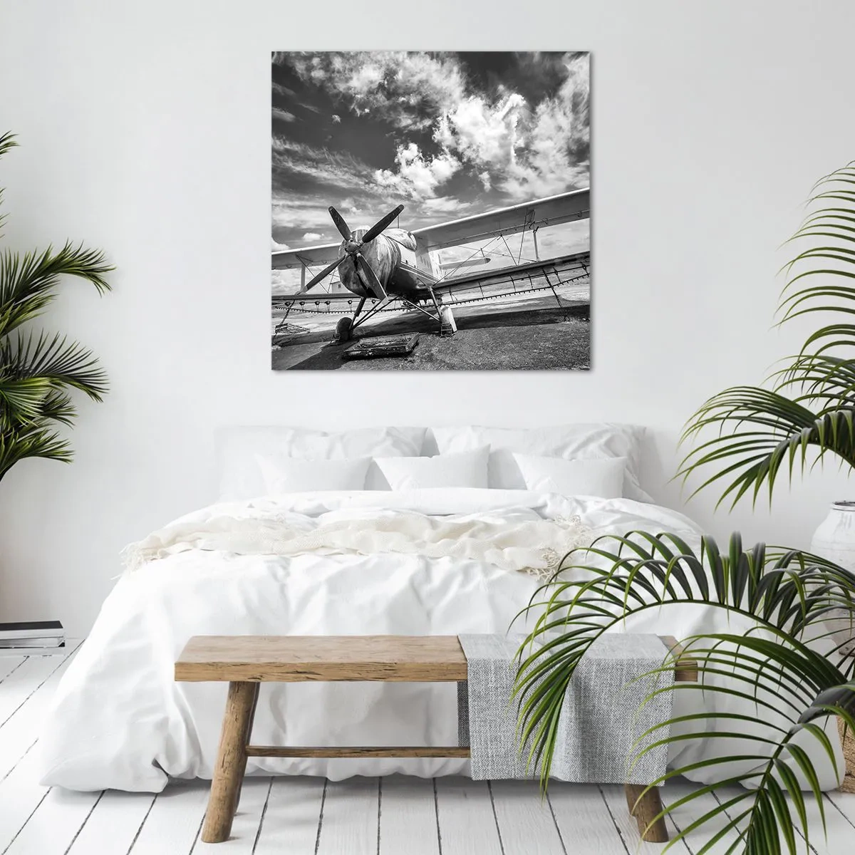 Bild auf Leinwand - Leinwandbild - Ich kann es kaum erwarten! - 50x50 cm