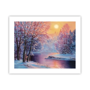 Poster - Die Farben des Winters - 50x40 cm