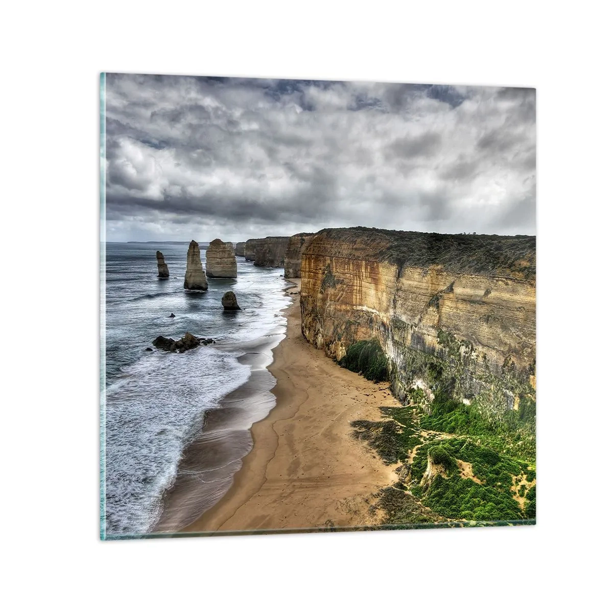 Glasbild - Bild auf glas - Rohe Schönheit - 40x40 cm