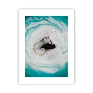 Poster - Nach Innen eindringen - 30x40 cm