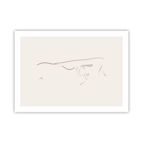 Poster - Die Form des Verlangens - 70x50 cm