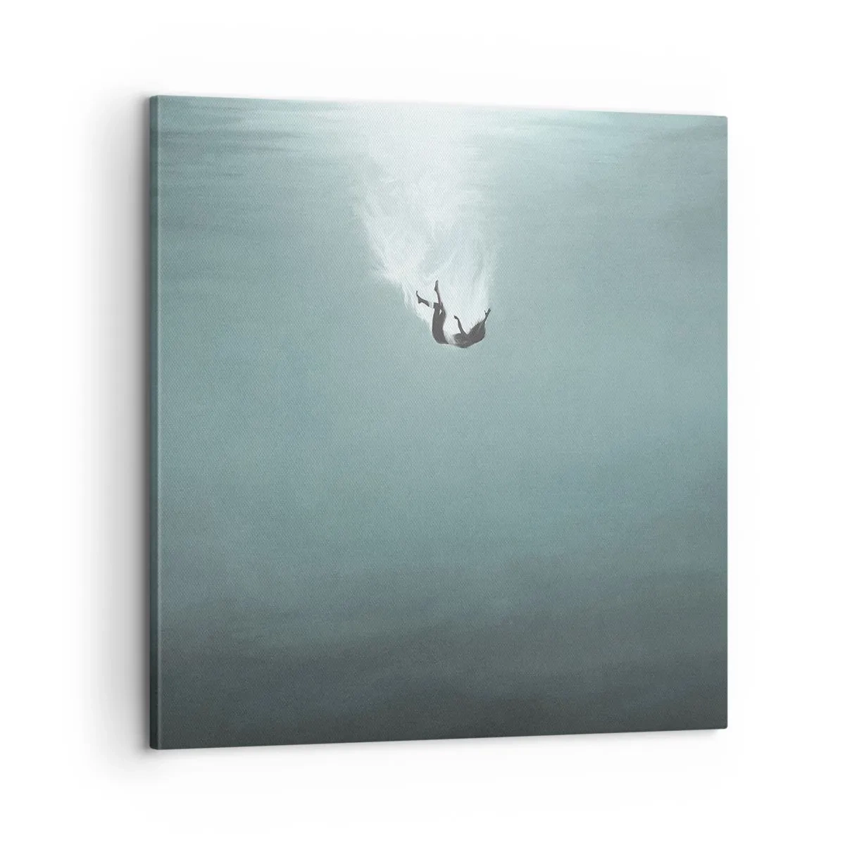 Bild auf Leinwand - Leinwandbild - In den Armen des Ozeans - 60x60 cm