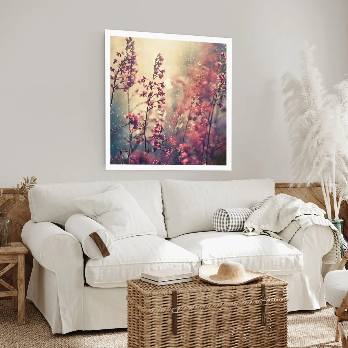 Poster - Geheimnisvoller Garten - 30x30 cm