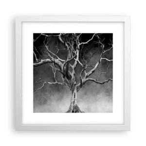 Poster in einem weißen Rahmen - Ursprünglich und heilig - 30x30 cm