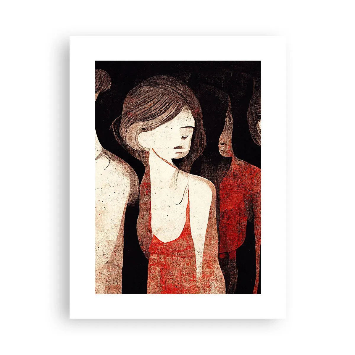 Poster - Madonnen der Dunkelheit - 30x40 cm