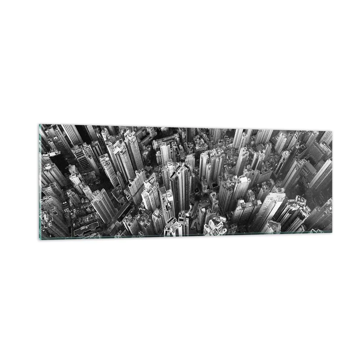 Glasbild - Bild auf glas - Immer höher und höher - 90x30 cm