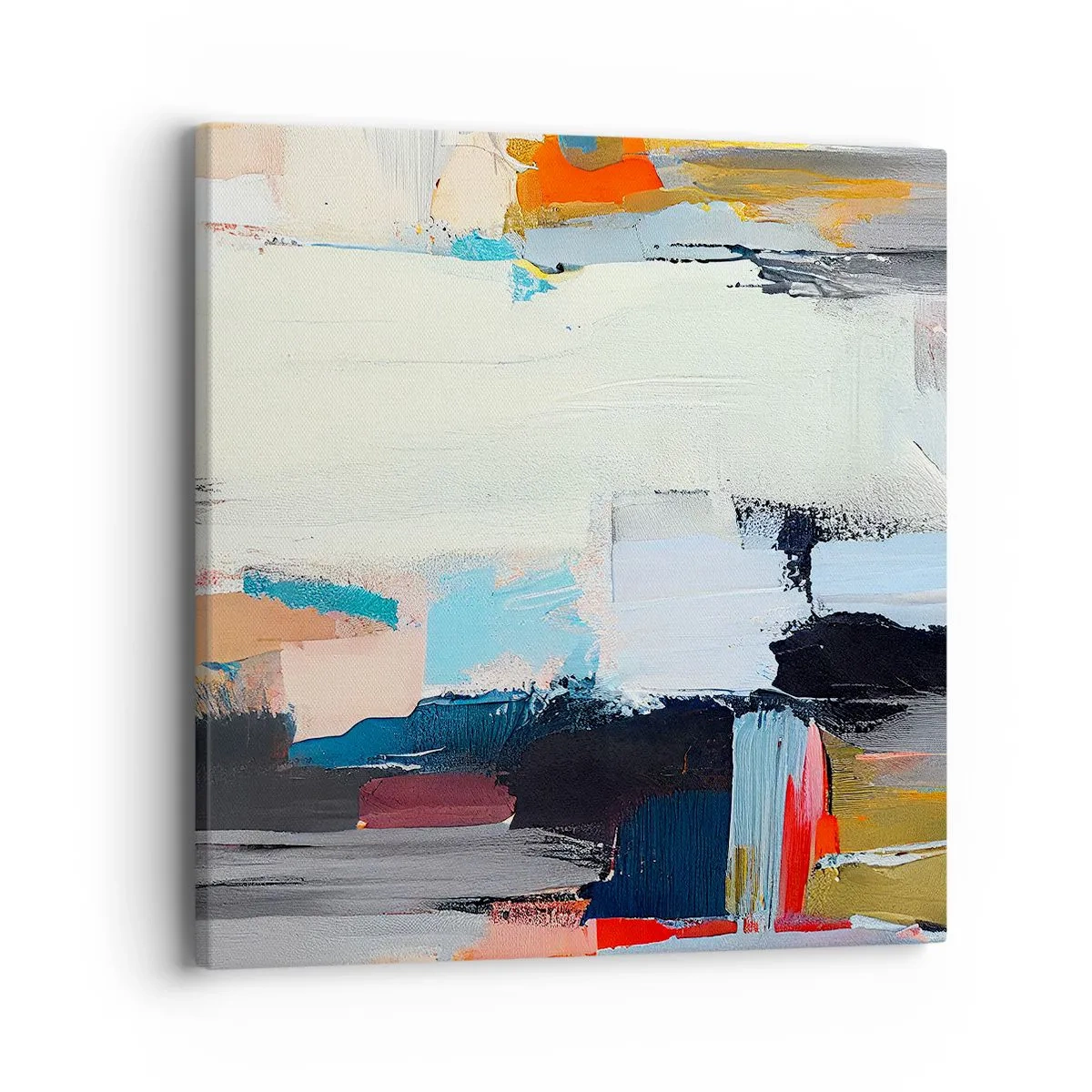 Bild auf Leinwand - Leinwandbild - Gibt es eine Methode? - 40x40 cm