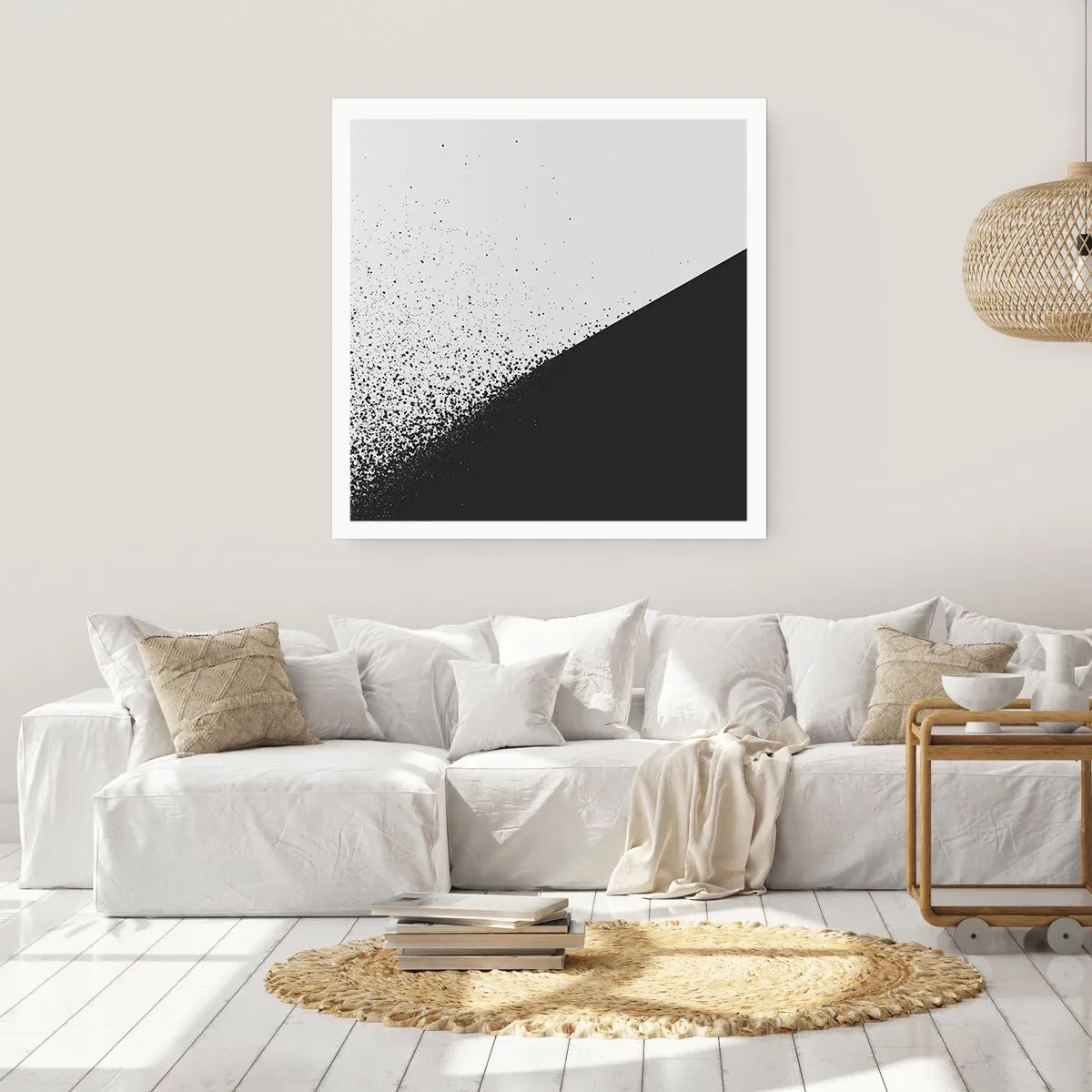 Poster - Immer schneller, immer mehr - 60x60 cm