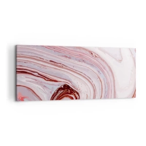 Bild auf Leinwand - Leinwandbild - Geradeaus, dann rechts runter - 100x40 cm