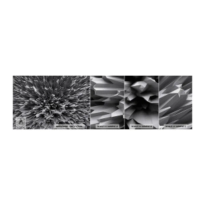 Fototapeten Muster Premium Canvas - Härter kann es nicht werden - 3D, Modern, Dreidimensional - 100x30 cm