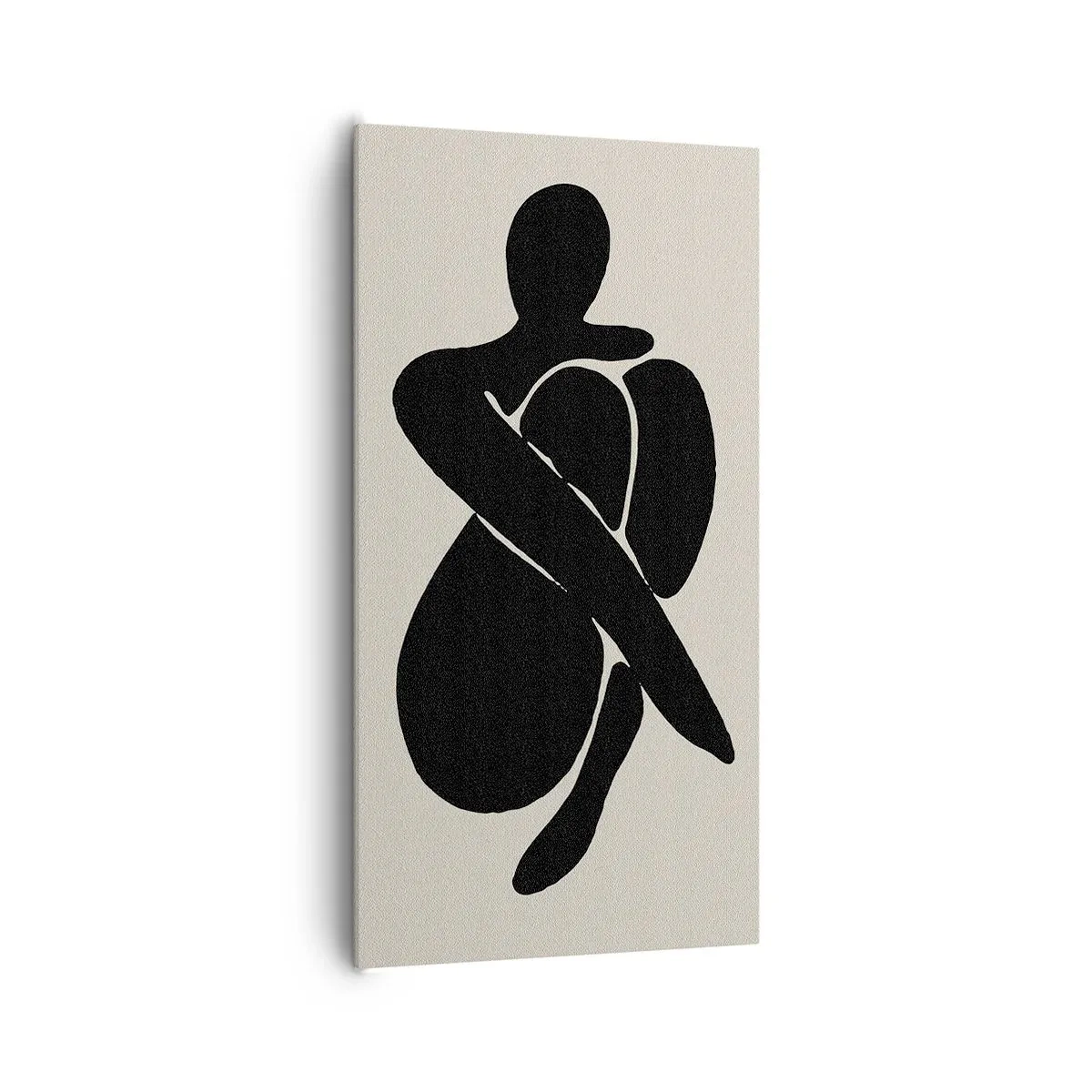Bild auf Leinwand - Leinwandbild - In deinen eigenen Armen - 65x120 cm