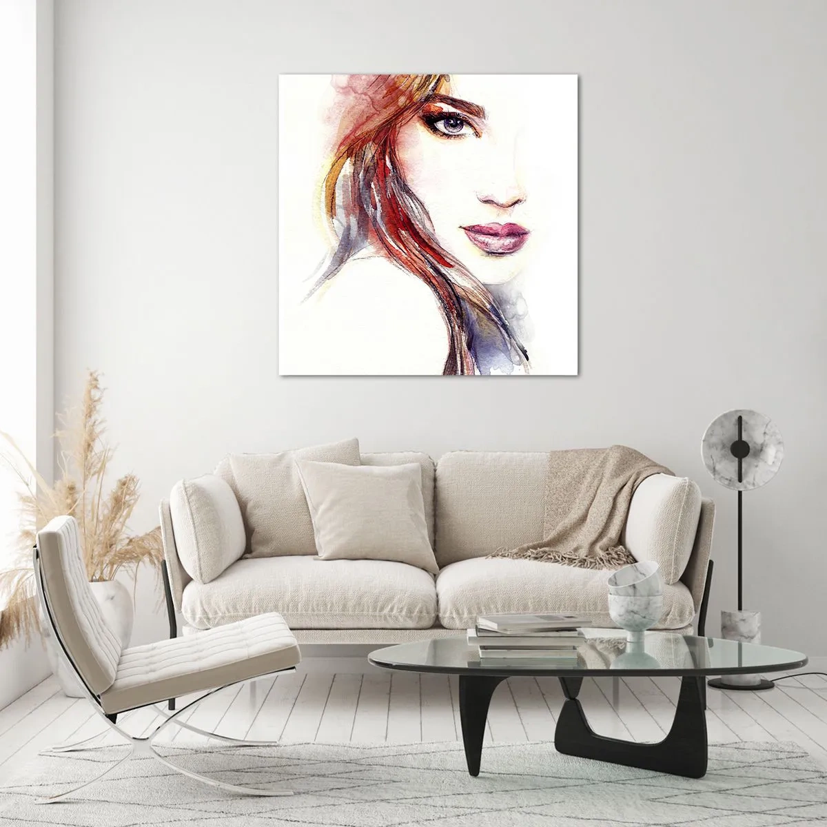 Glasbild - Bild auf glas - Vademecum - folge mir - 60x60 cm