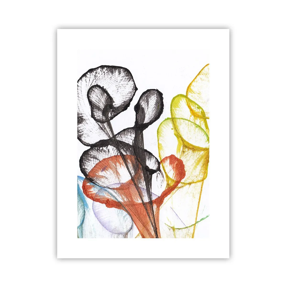 Poster - Blumen mit Seele - 30x40 cm