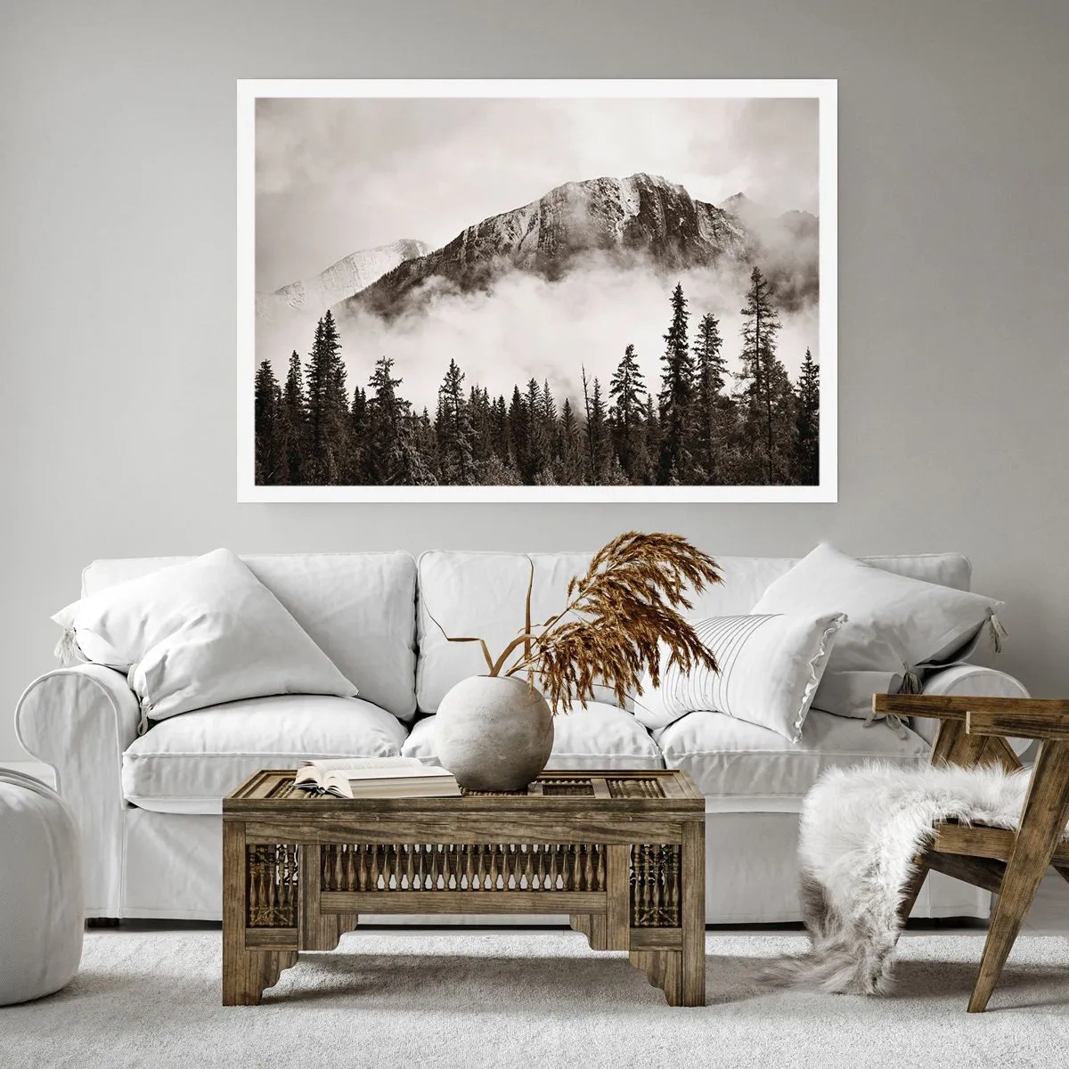 Poster - Lineal aus Granit - 50x40 cm