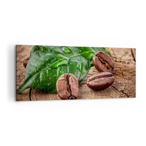 Bild auf Leinwand - Leinwandbild - Der wahrste und schwarze - 100x40 cm