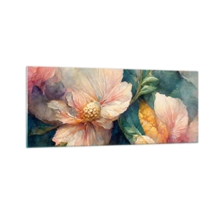 Glasbild - Bild auf glas - Pure Subtilität - 100x40 cm