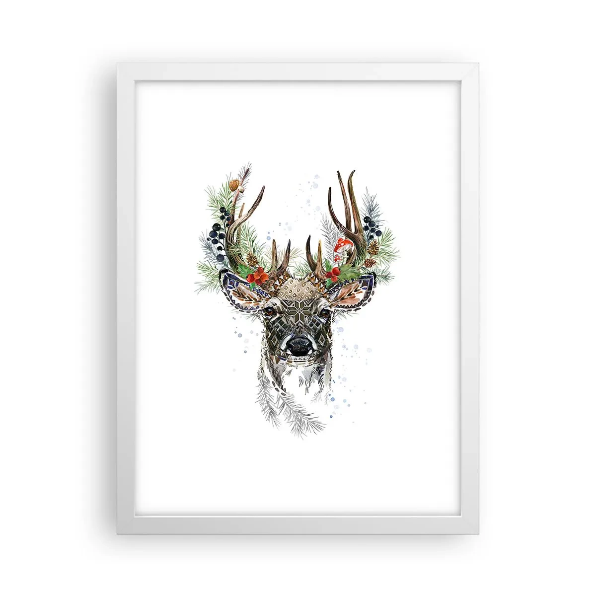 Poster in einem weißen Rahmen - Im festlichen Gewand - 30x40 cm