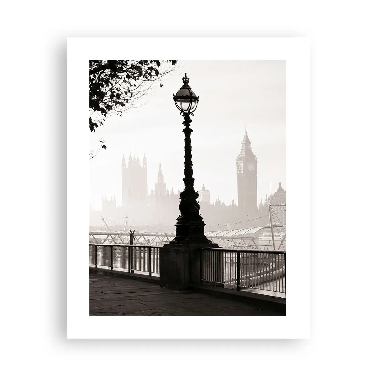 Poster - Londoner Morgen - 40x50 cm