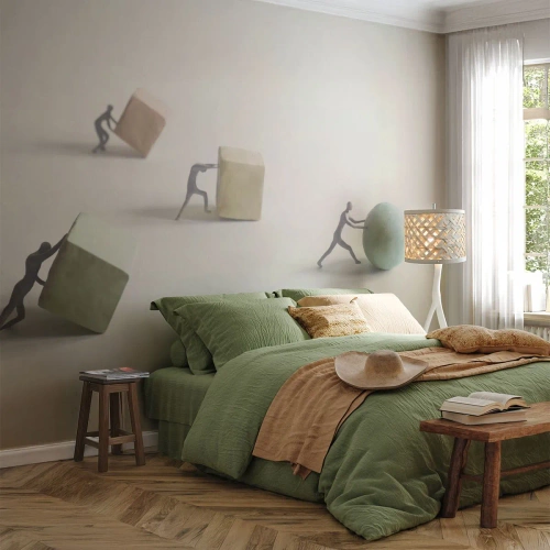 Fototapete Standard Eco - Pures Leben - Abstraktion, Menschen, Arbeiten - 350x256 cm