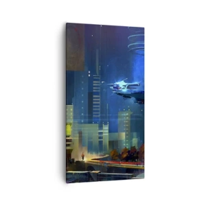 Bild auf Leinwand - Leinwandbild - In naher Zukunft - 55x100 cm