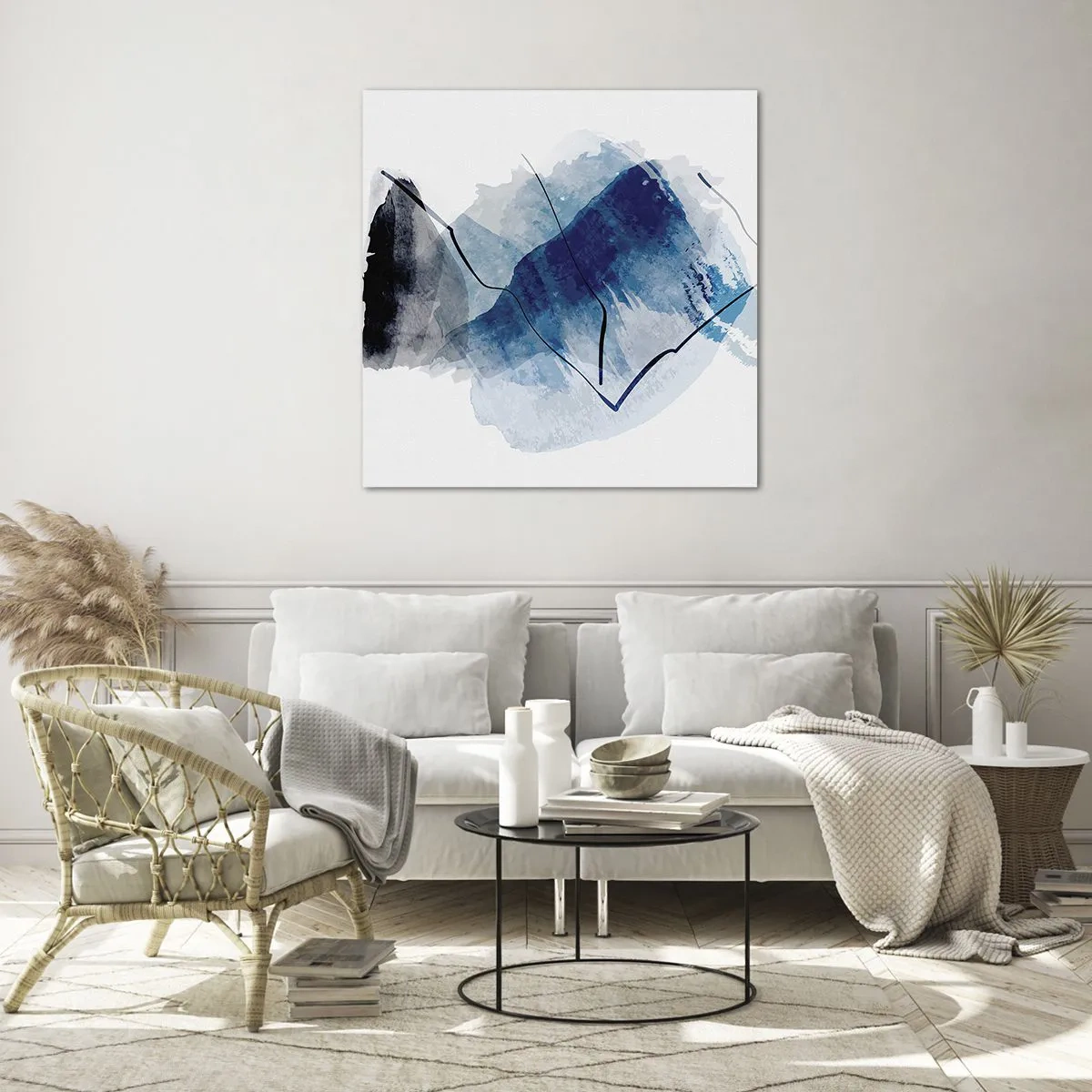 Glasbild - Bild auf glas - Eisberg - 50x50 cm