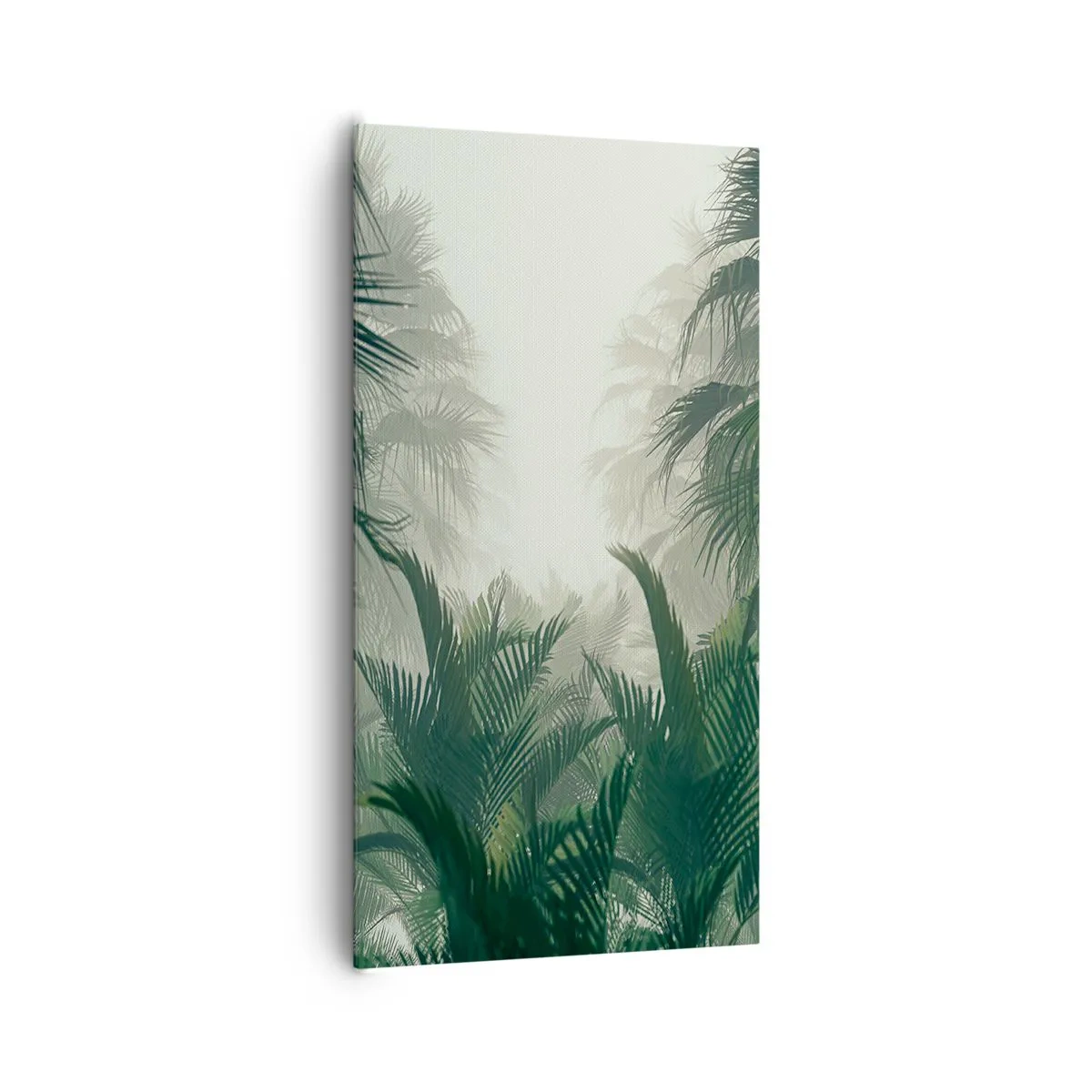 Bild auf Leinwand - Leinwandbild - Tropisches Geheimnis - 65x120 cm