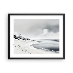 Poster in einem schwarzem Rahmen - Für immer zusammen - 50x40 cm