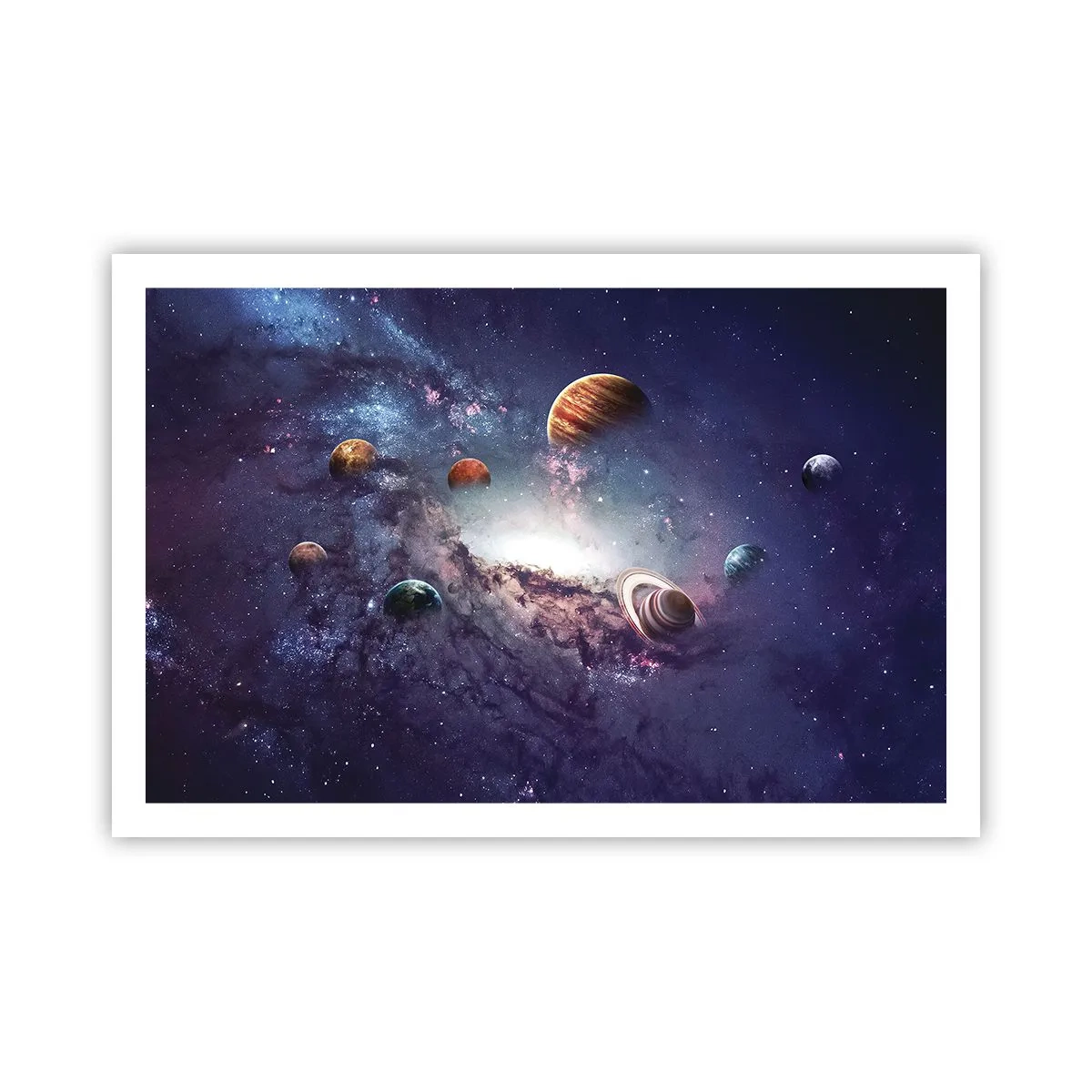 Poster - Solar-Tanz-System - 91x61 cm