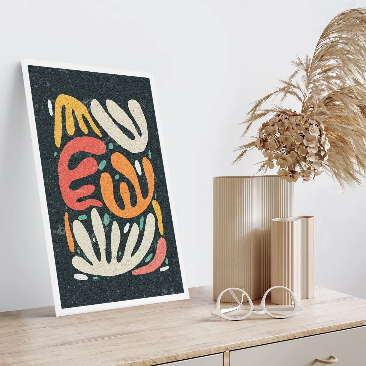 Poster - Komposition – Ich erwische dich gleich - 61x91 cm