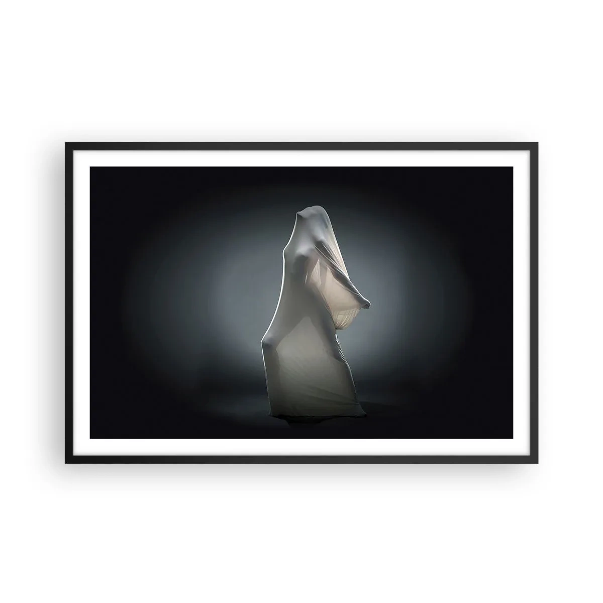 Poster in einem schwarzem Rahmen - Versteckte Wünsche - 91x61 cm