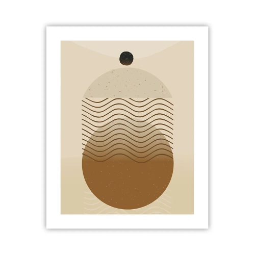Poster - Zur Entstehung geometrischer Figuren - 40x50 cm