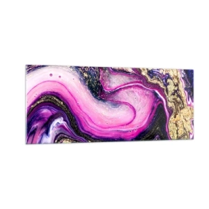 Glasbild - Bild auf glas - Ein Moment hinter den Kulissen - 100x40 cm