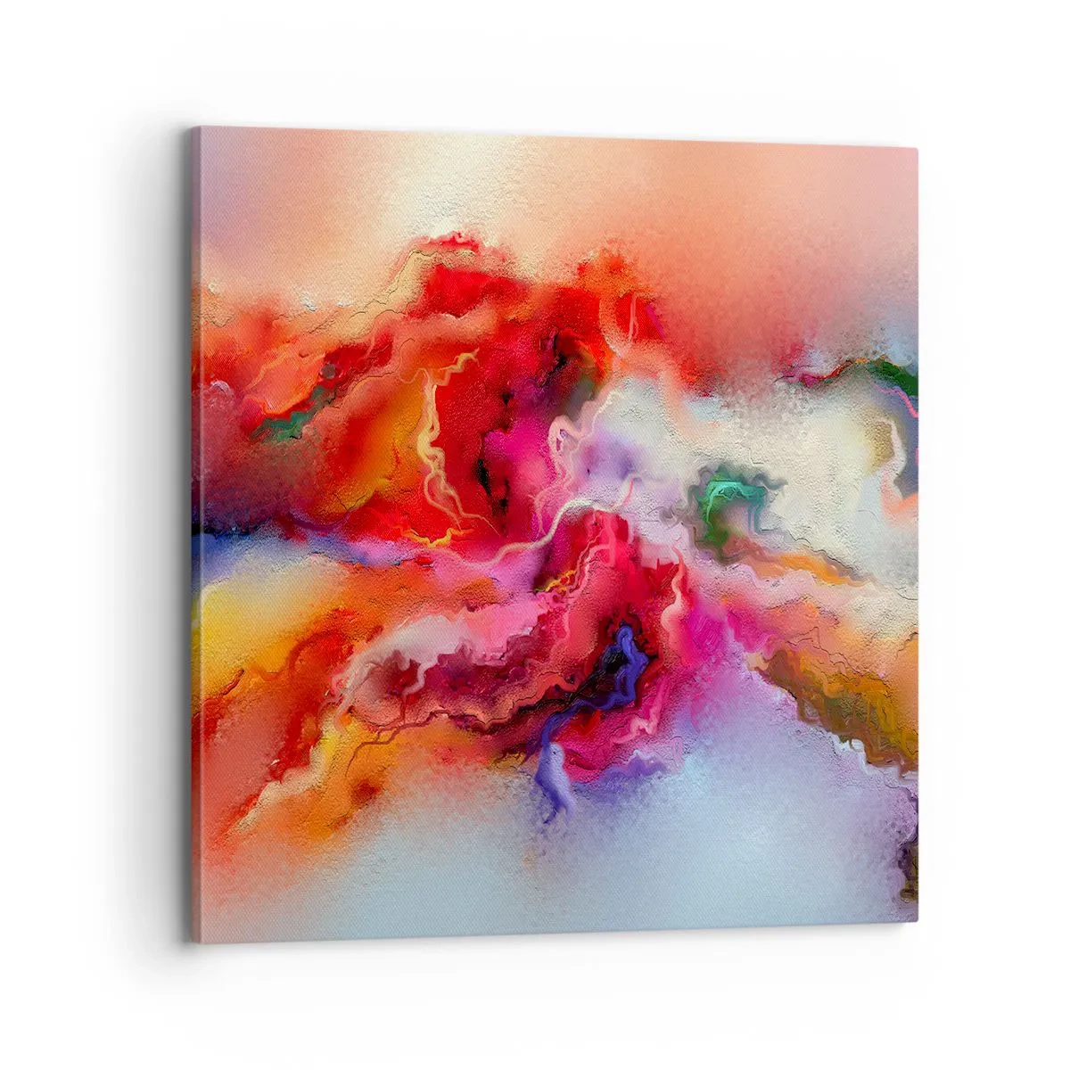 Bild auf Leinwand - Leinwandbild - Wie man Träume fängt - rauchen - 70x70 cm