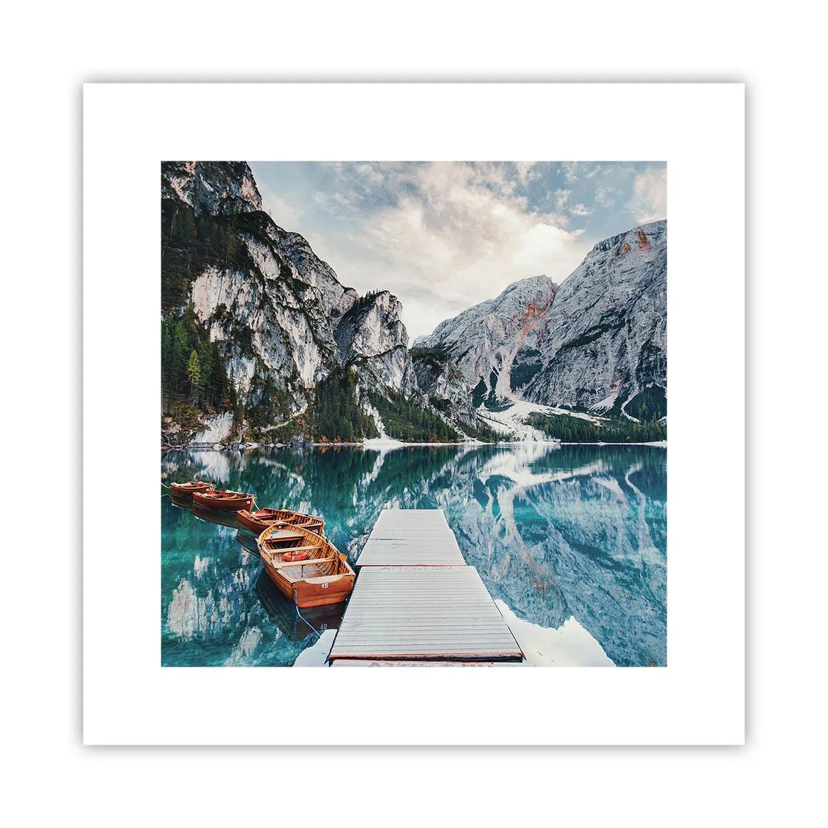 Poster - Wir zeigen Ihnen Schönheit - 30x30 cm