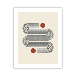 Poster - Vom Anfang bis zum Ende - 40x50 cm