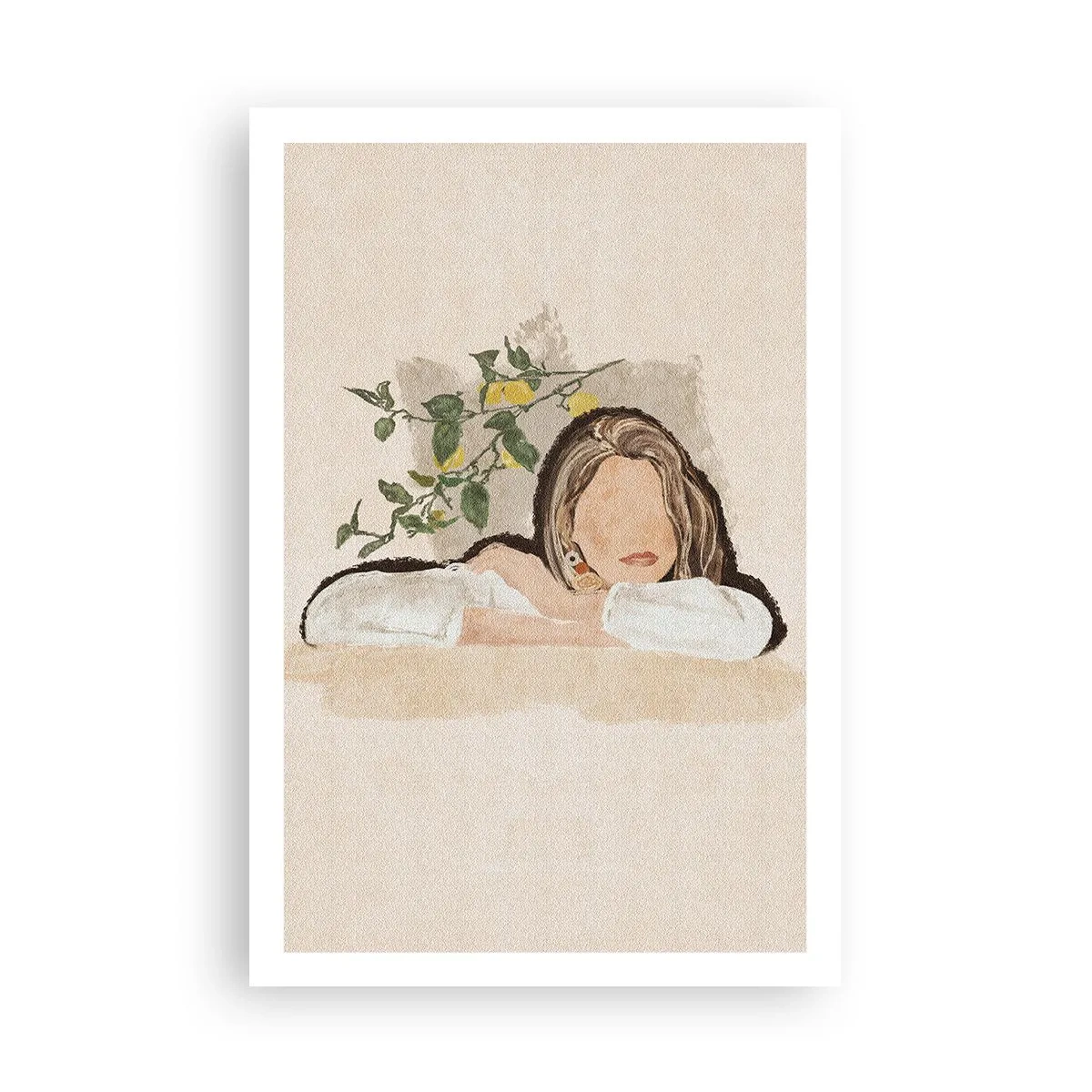 Poster - Südländische Schönheit - 61x91 cm