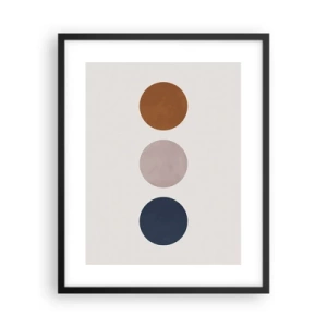 Poster in einem schwarzem Rahmen - Ein Symbol für Exzellenz - 40x50 cm