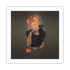 Poster - Der Zauber einer Hexe - 50x50 cm