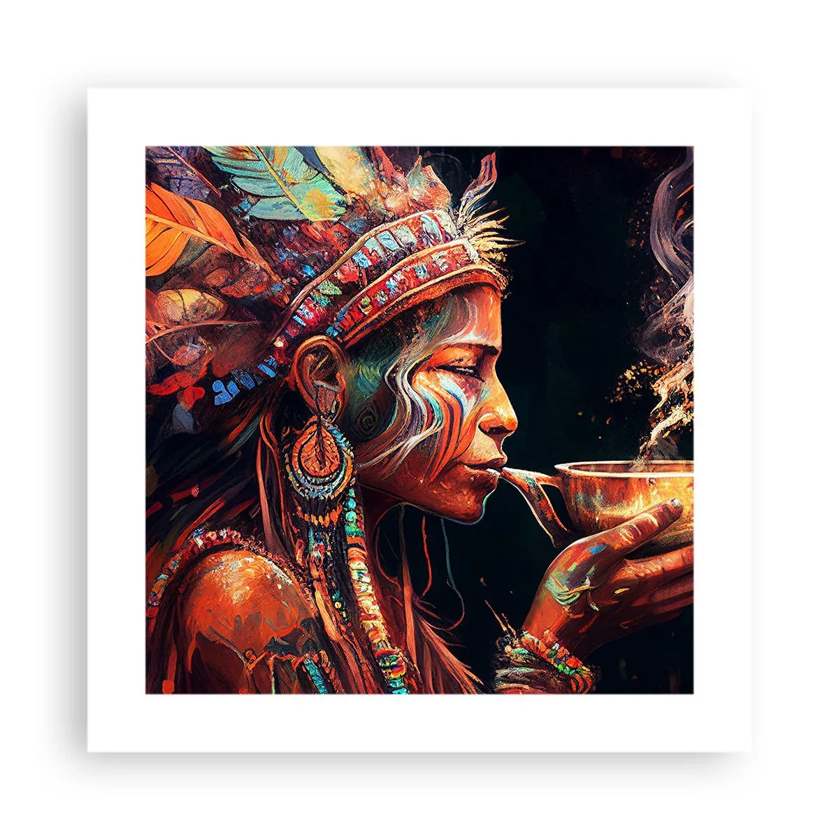 Poster - Magisches Ritual - 40x40 cm