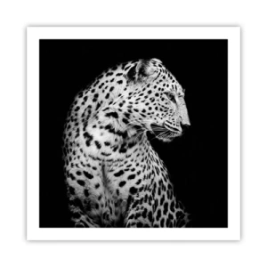 Poster - Rechtes Profil perfekt! - 60x60 cm