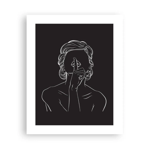 Poster - Schönheit erblüht in der Stille - 40x50 cm