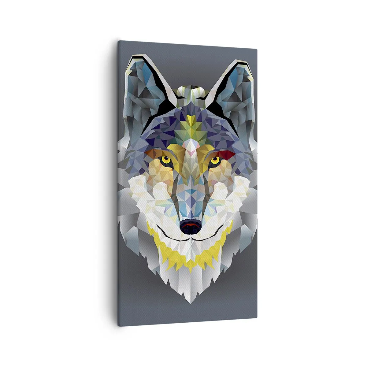 Bild auf Leinwand - Leinwandbild - Vom Teufel sprechen - 55x100 cm