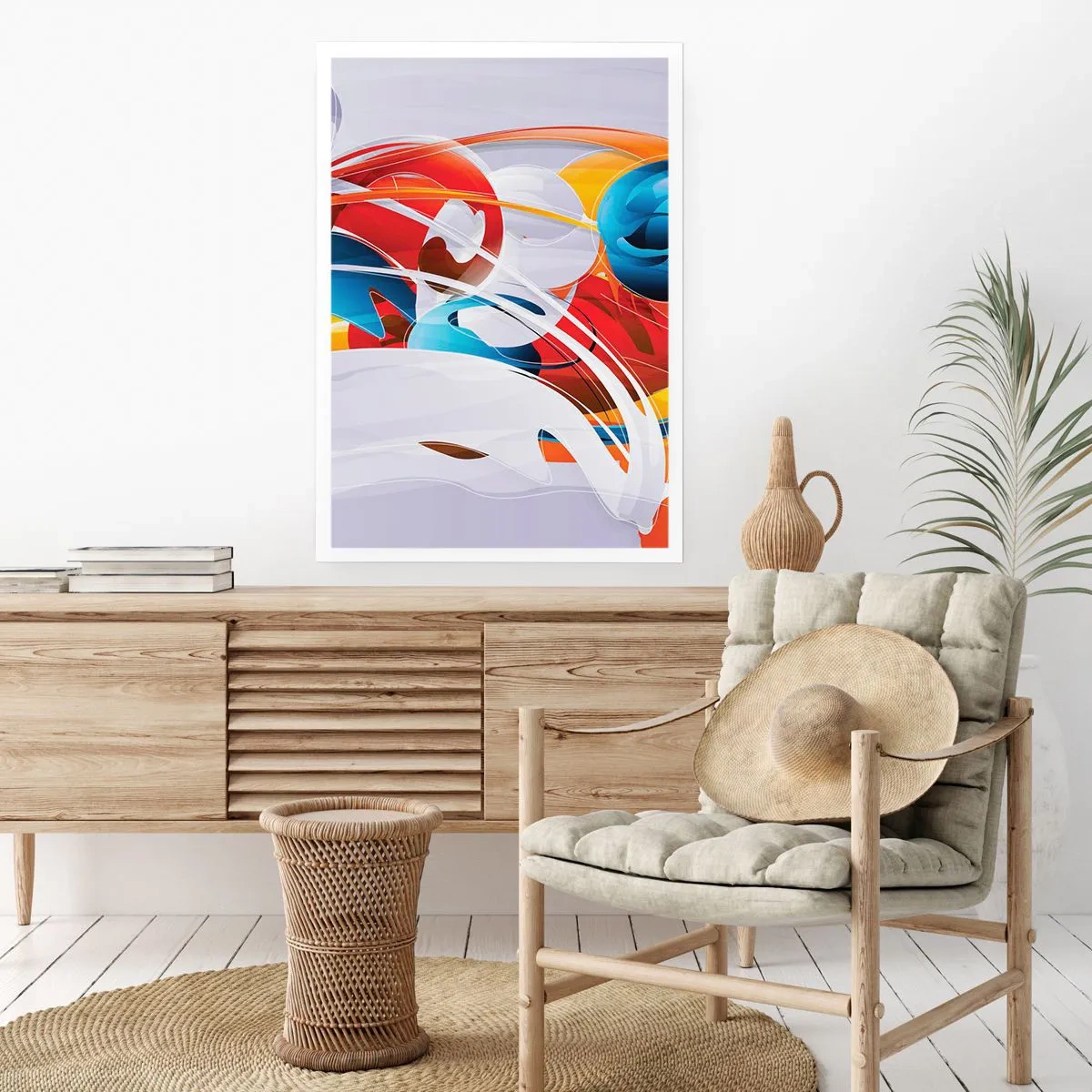 Poster - Der Tanz der Elemente - 61x91 cm