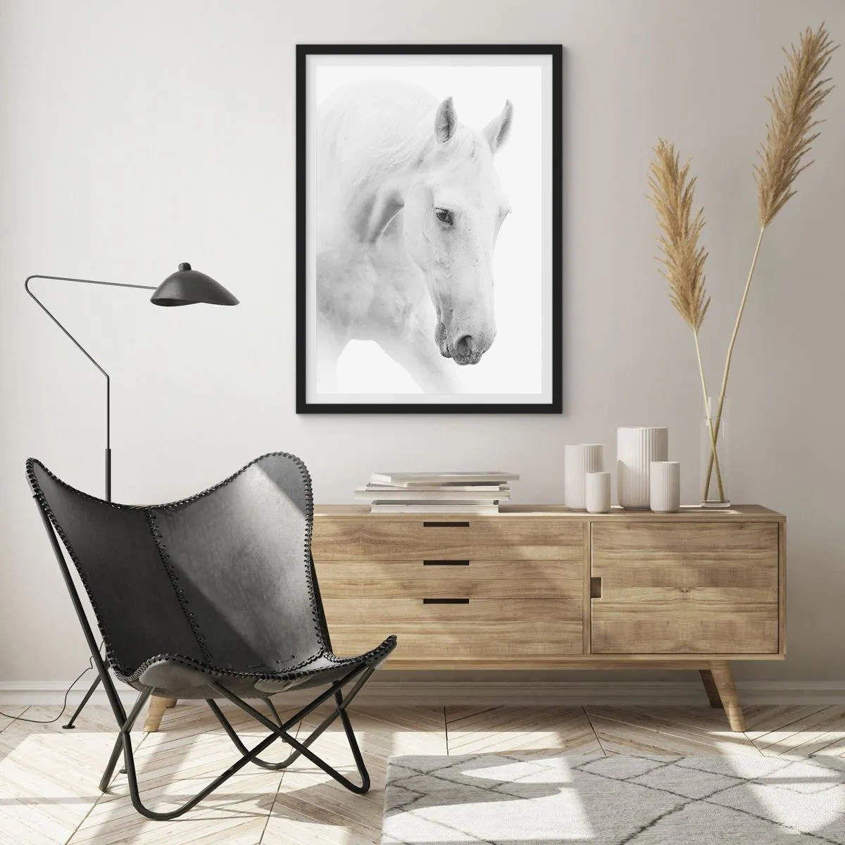 Poster in einem schwarzem Rahmen - Ist das Freundschaft...? - 61x91 cm